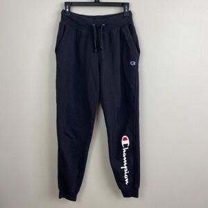 Champion Powerblend Script Joggers - Size Small